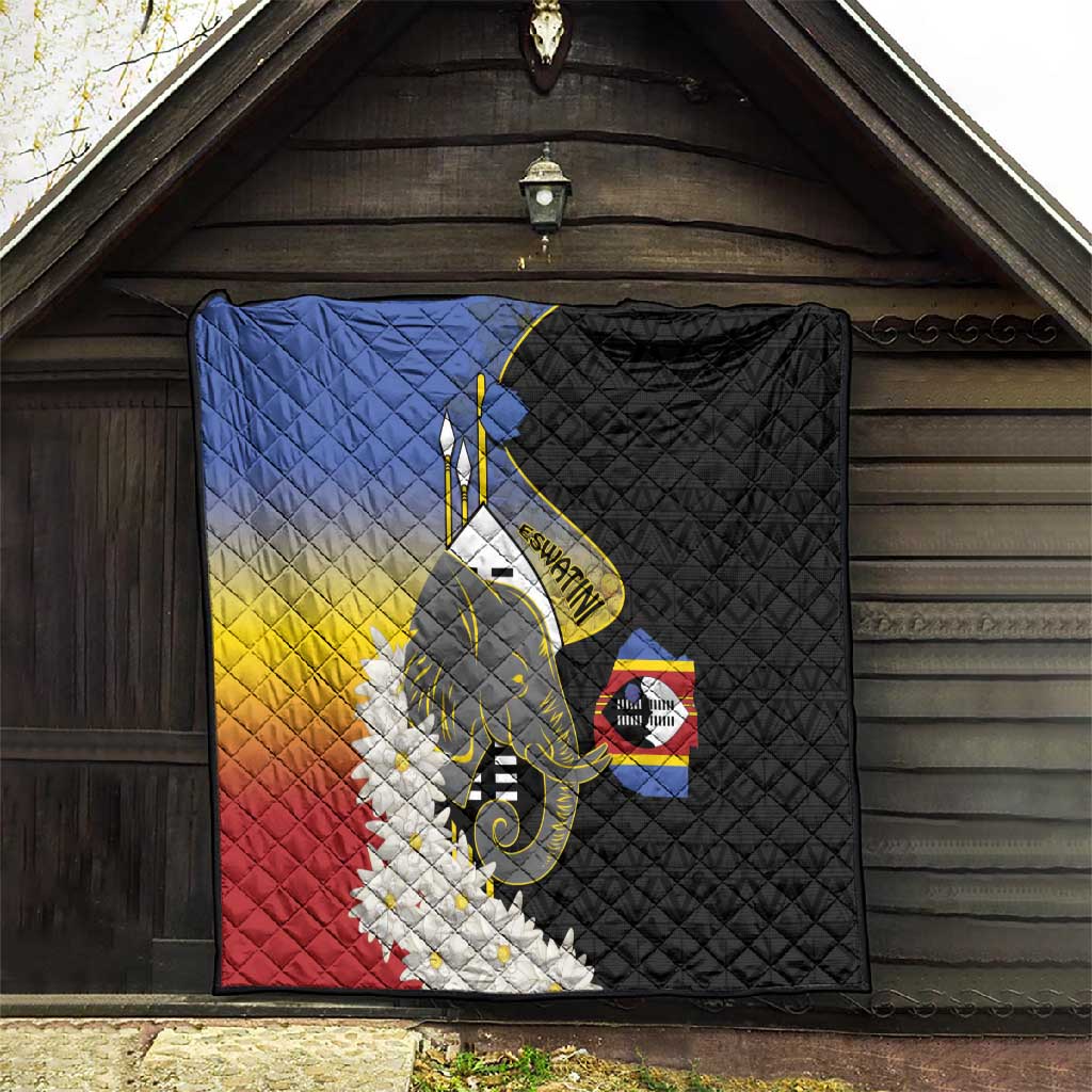 Afro Swaziland Somhlolo Day Quilt Nguni Shield African Pattern LT14