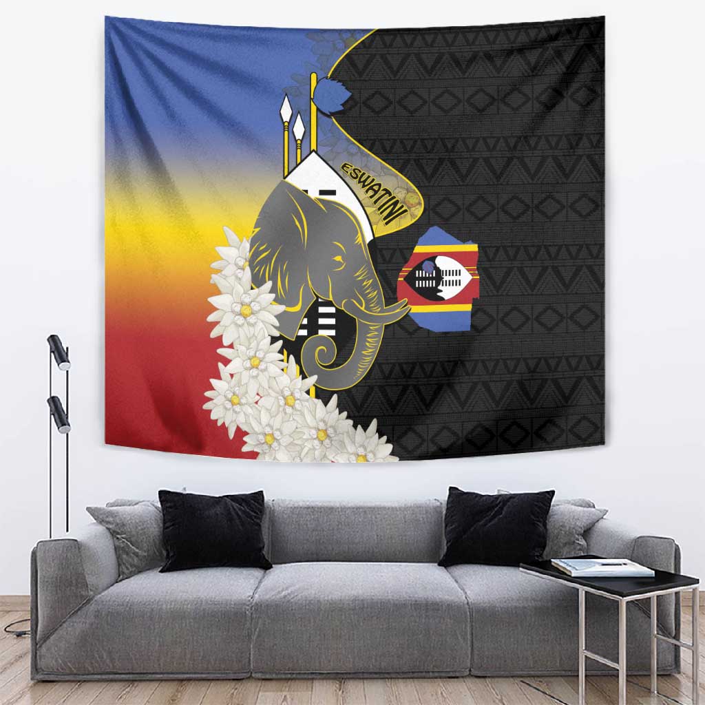 Afro Swaziland Somhlolo Day Tapestry Nguni Shield African Pattern LT14