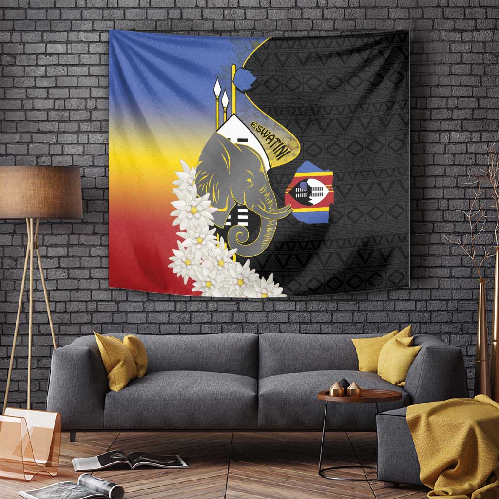 Afro Swaziland Somhlolo Day Tapestry Nguni Shield African Pattern LT14