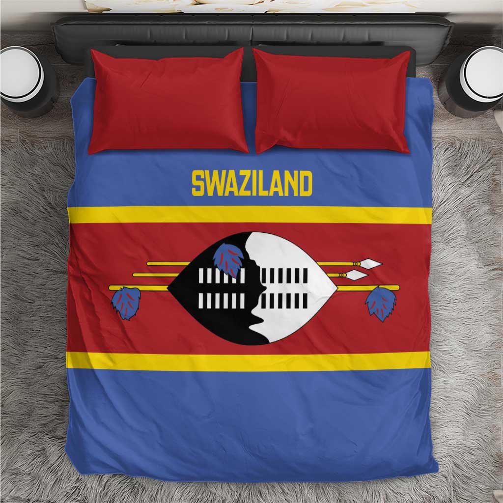 Afro Swaziland Bedding Set Siyinqaba Eswatini Flag Style LT14