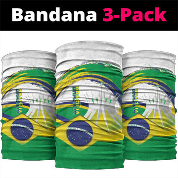 Brasilia Capital Neck Gaiter Brazil Flag Metropolitan Cathedral LT14