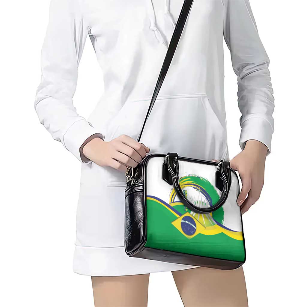 Brasilia Capital Shoulder Handbag Brazil Flag Metropolitan Cathedral LT14
