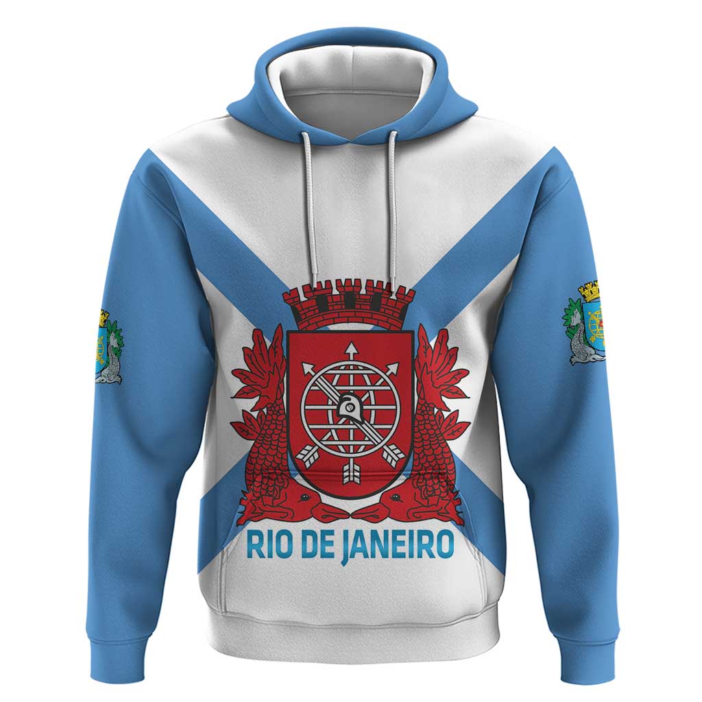 Rio de Janeiro Brazil Hoodie Flag Style LT14
