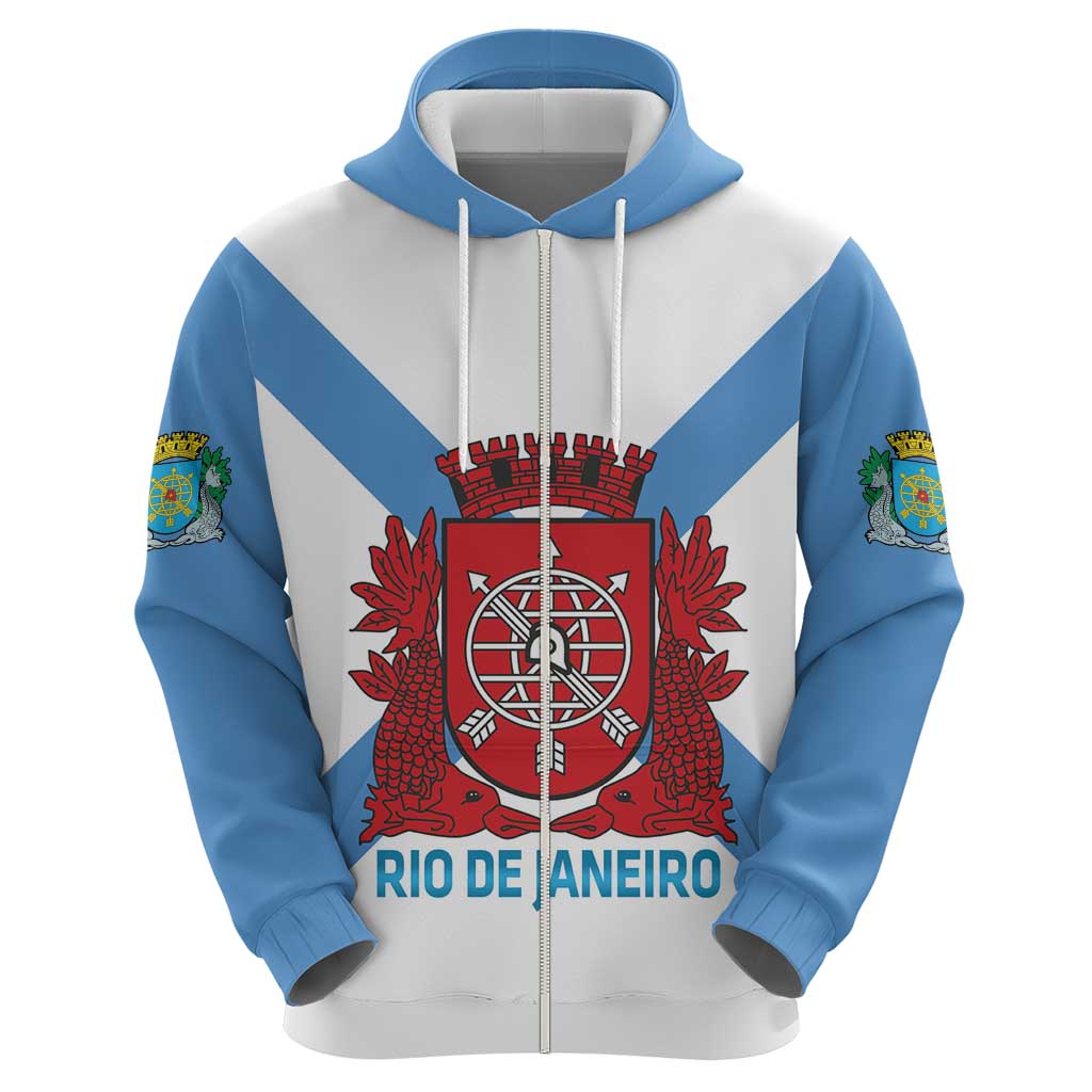 Rio de Janeiro Brazil Hoodie Flag Style LT14