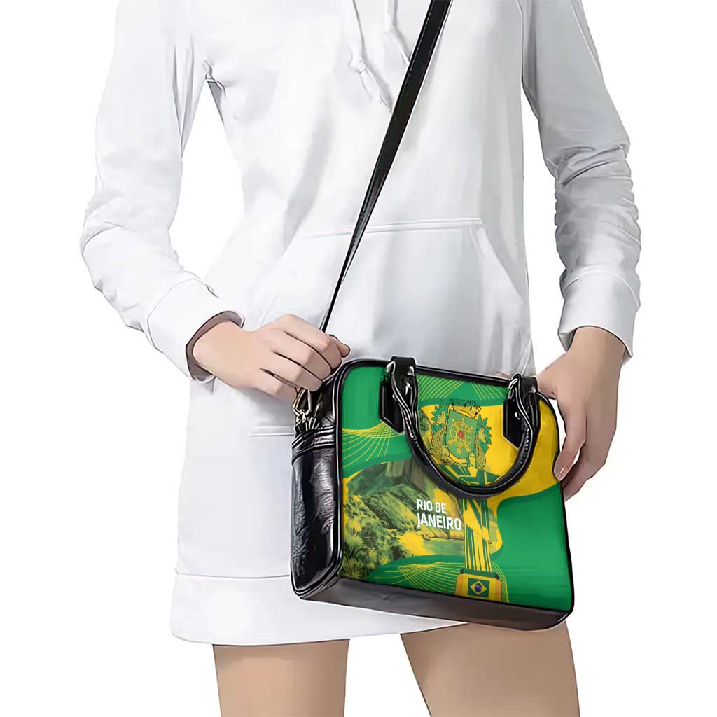 Rio de Janeiro Brazil Shoulder Handbag Christ the Redeemer Mix Sugarloaf Mountain LT14