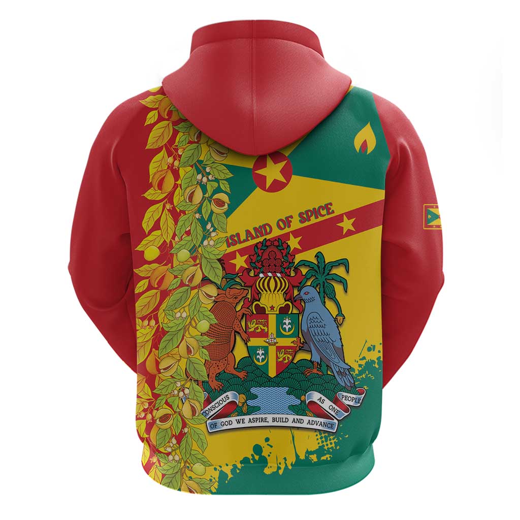 Grenada Hoodie Gwenad Nutmeg Island of Spice LT14