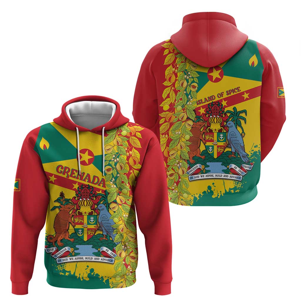 Grenada Hoodie Gwenad Nutmeg Island of Spice LT14