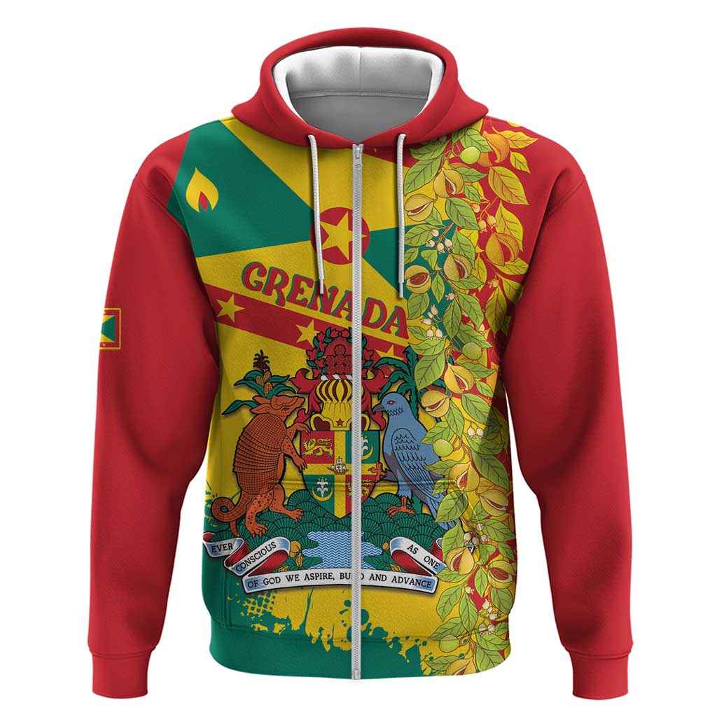 Grenada Hoodie Gwenad Nutmeg Island of Spice LT14