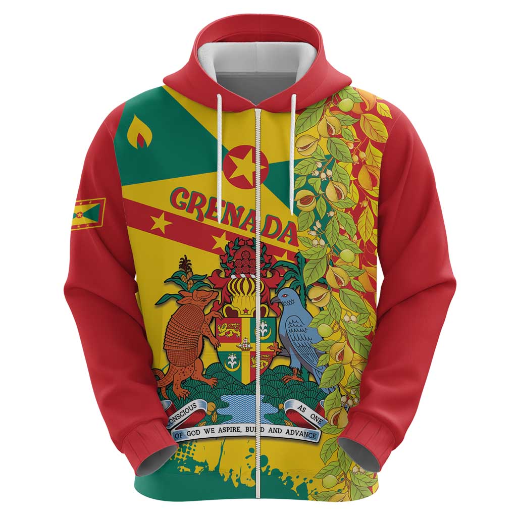 Grenada Hoodie Gwenad Nutmeg Island of Spice LT14