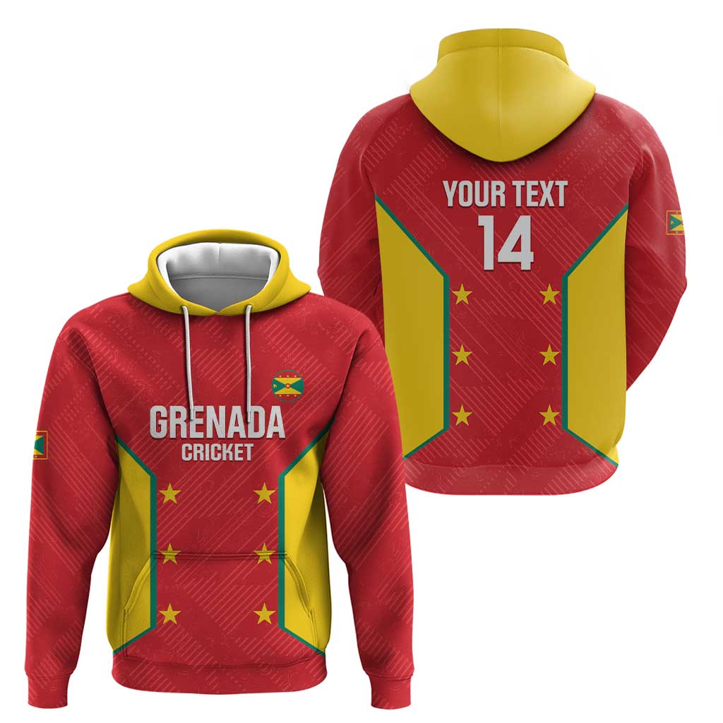 Custom Grenada Cricket Hoodie 2025 Sporty Style LT14