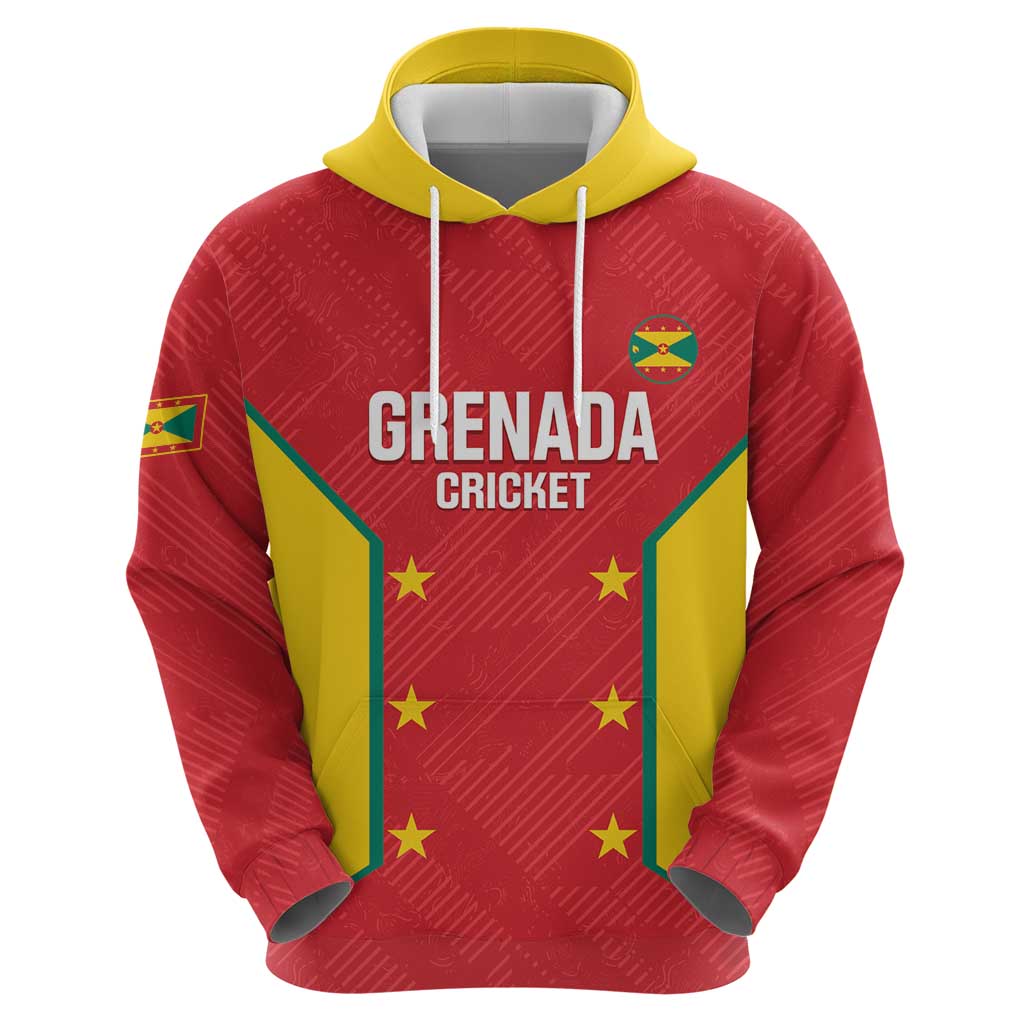 Custom Grenada Cricket Hoodie 2025 Sporty Style LT14