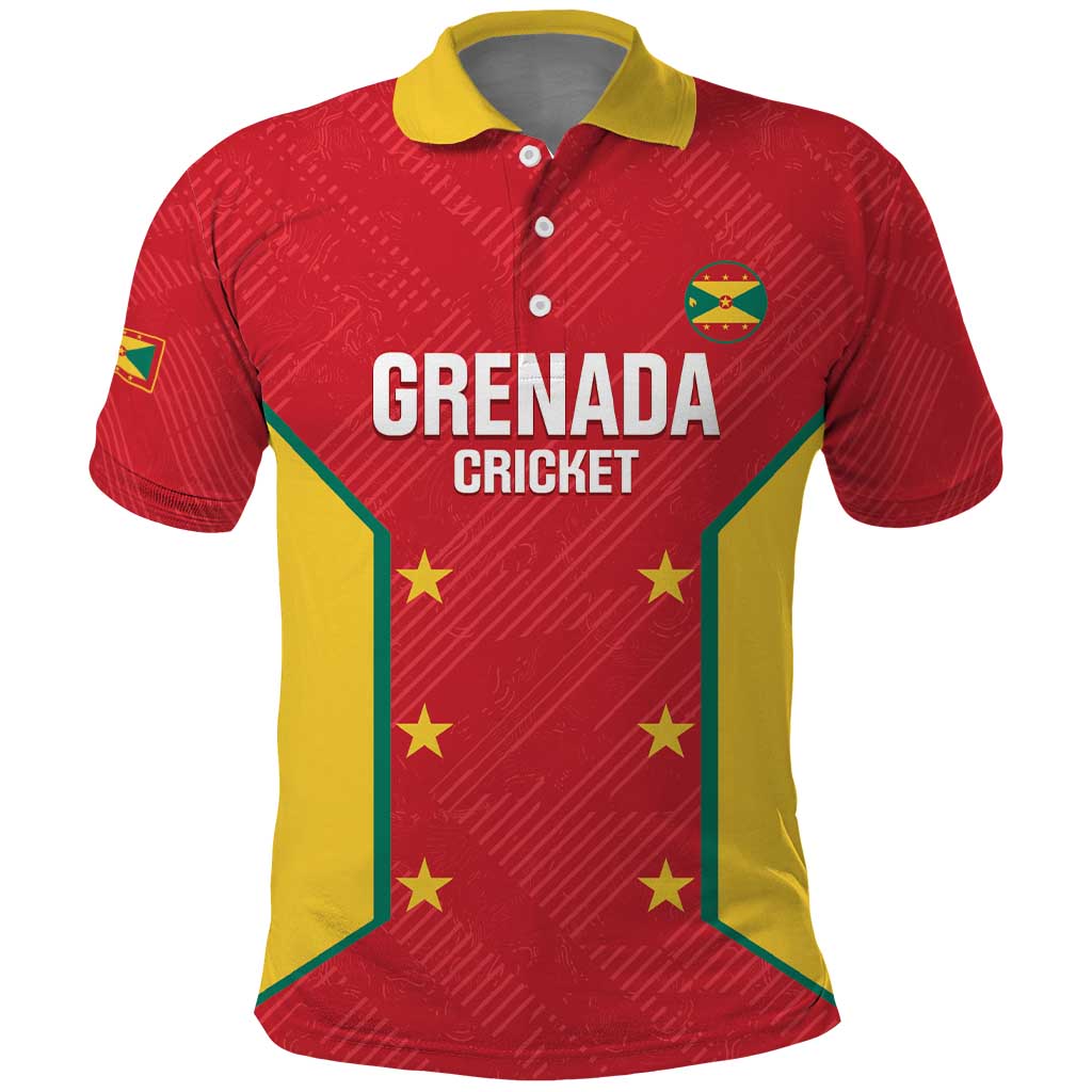 Custom Grenada Cricket Polo Shirt 2025 Sporty Style LT14