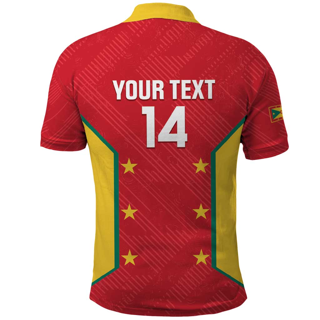 Custom Grenada Cricket Polo Shirt 2025 Sporty Style LT14