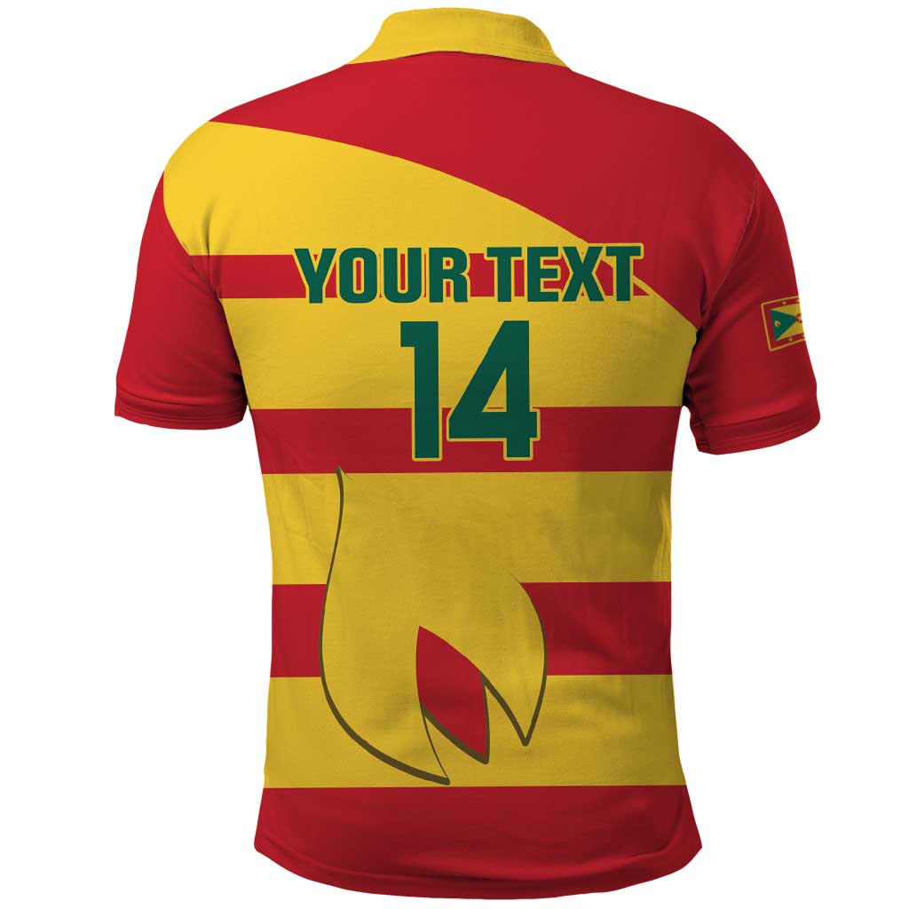 Custom Grenada Football Polo Shirt Go Spice Boys LT14