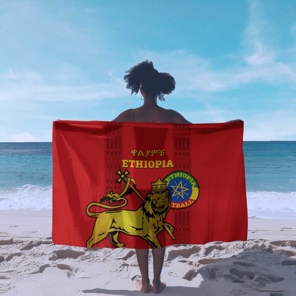 Ethiopia Football Sarong 2024 Go Champions Walia Ibex LT14