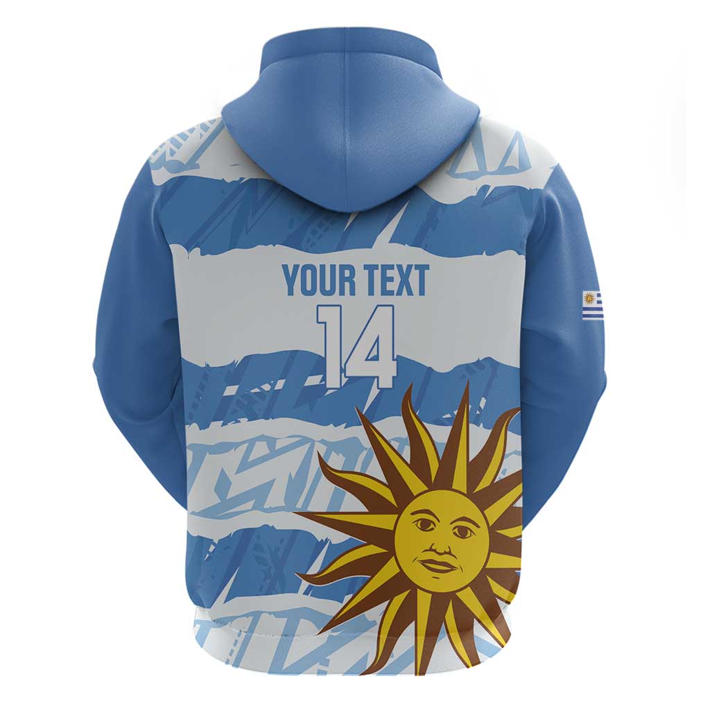 Custom Uruguay Football Hoodie Vamo La Celeste LT14
