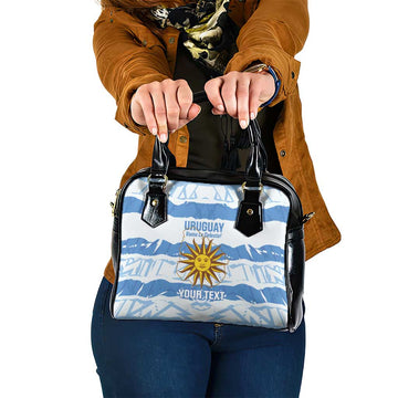 Custom Uruguay Football Shoulder Handbag Vamo La Celeste LT14