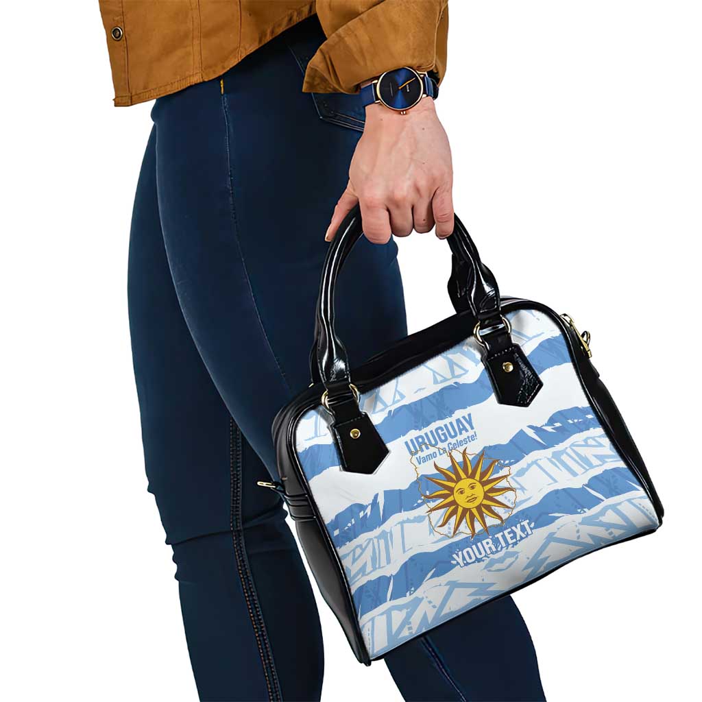 Custom Uruguay Football Shoulder Handbag Vamo La Celeste LT14