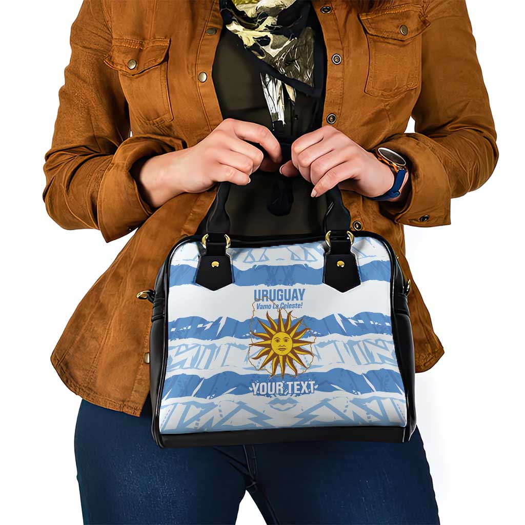 Custom Uruguay Football Shoulder Handbag Vamo La Celeste LT14