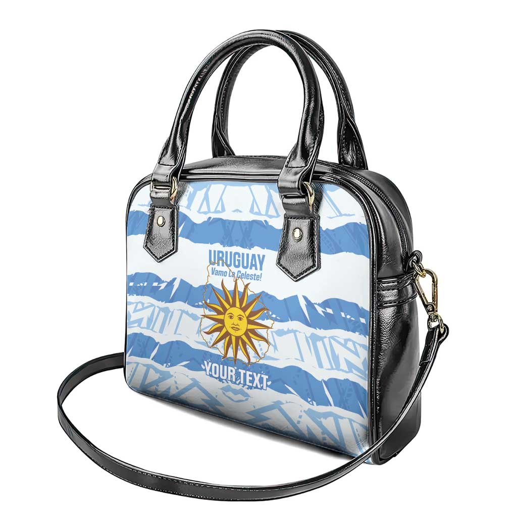 Custom Uruguay Football Shoulder Handbag Vamo La Celeste LT14