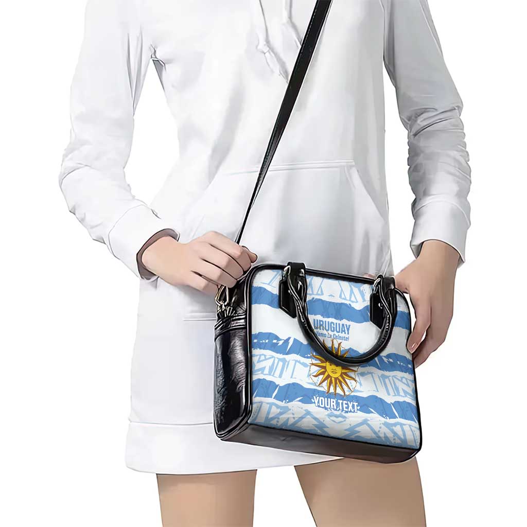 Custom Uruguay Football Shoulder Handbag Vamo La Celeste LT14