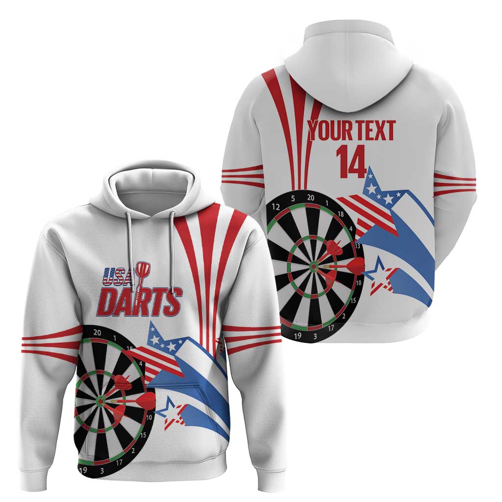 Custom United States Darts Hoodie USA Go Champions LT14