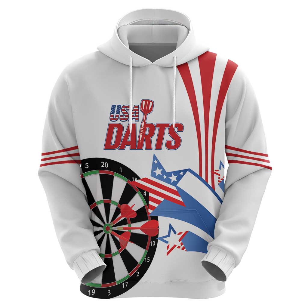 Custom United States Darts Hoodie USA Go Champions LT14