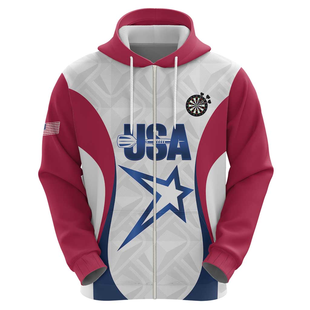 Custom United States Darts Hoodie Come On USA Curve Style LT14