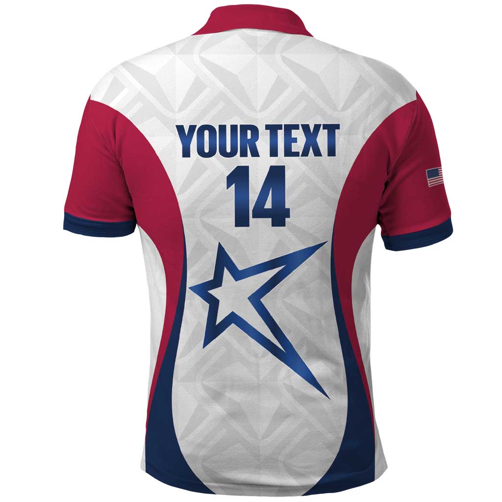 Custom United States Darts Polo Shirt Come On USA Curve Style LT14