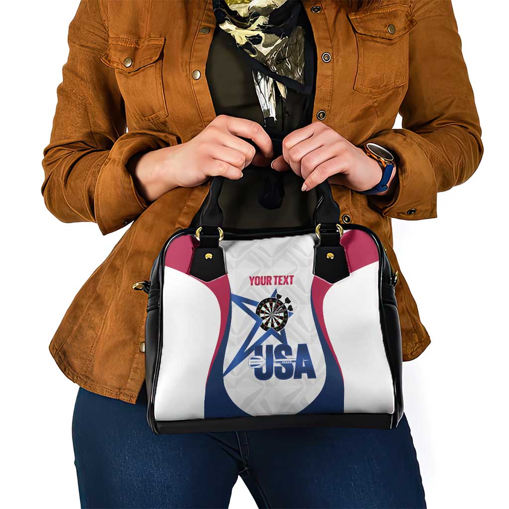 Custom United States Darts Shoulder Handbag Come On USA Curve Style LT14