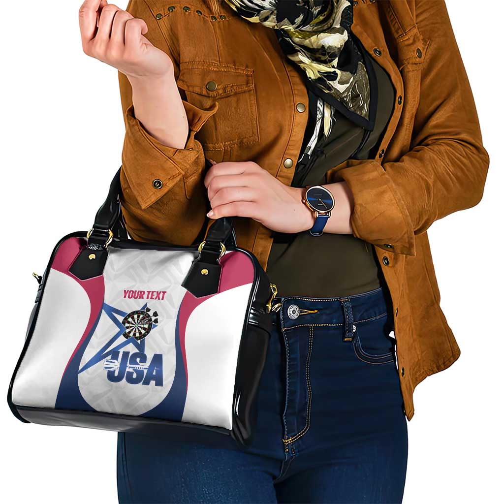 Custom United States Darts Shoulder Handbag Come On USA Curve Style LT14