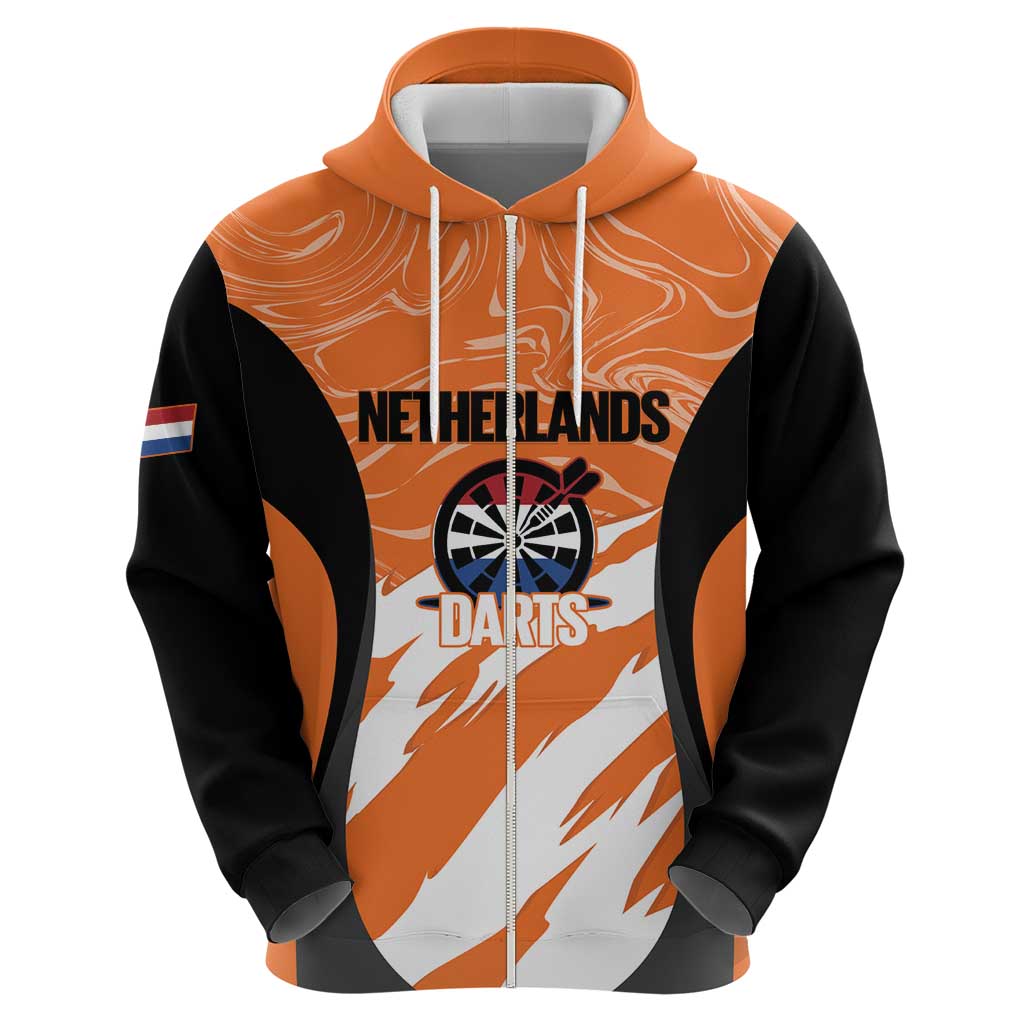 Custom Netherlands Darts Hoodie Come On Holland LT14