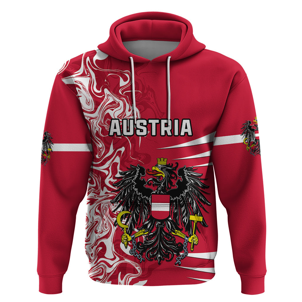 Austria Hoodie Austrian Coat Of Arms Simple Style LT14