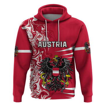 Austria Hoodie Austrian Coat Of Arms Simple Style LT14