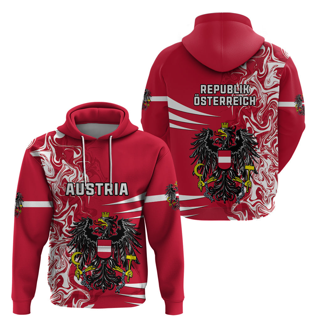 Austria Hoodie Austrian Coat Of Arms Simple Style LT14