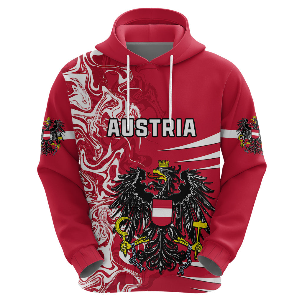 Austria Hoodie Austrian Coat Of Arms Simple Style LT14