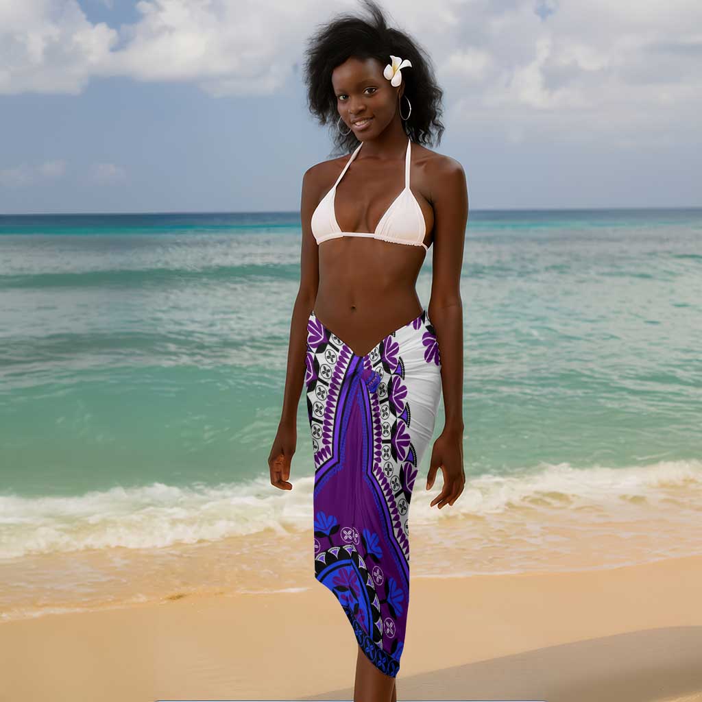 Africa Sarong African Dashiki Royal Purple Version LT14