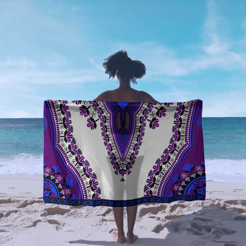 Africa Sarong African Dashiki Royal Purple Version LT14