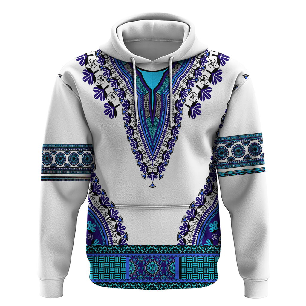 Africa Hoodie African Dashiki Royal Blue Version LT14