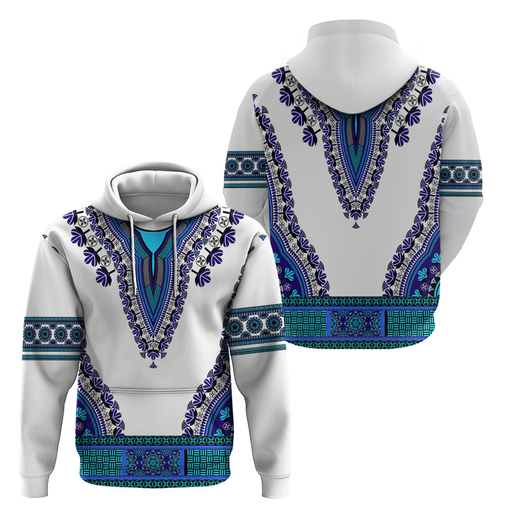 Africa Hoodie African Dashiki Royal Blue Version LT14