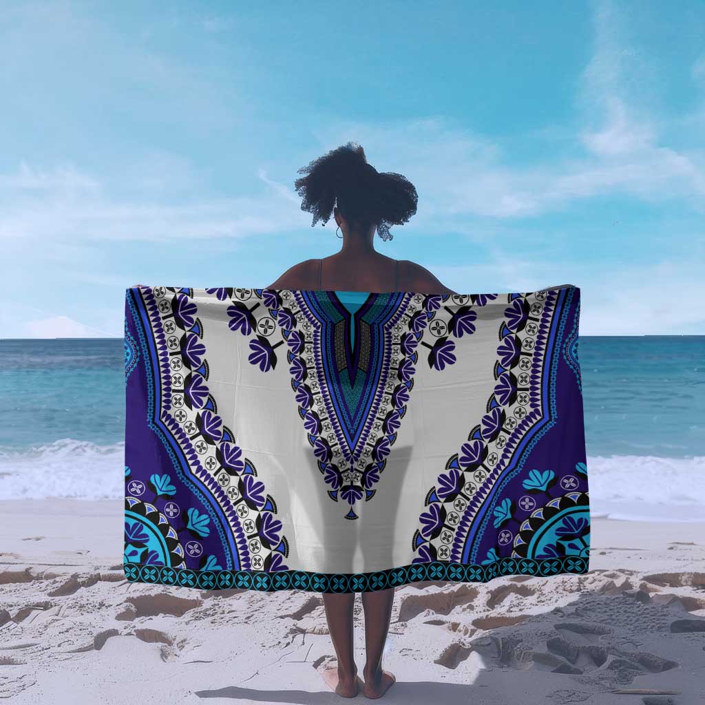 Africa Sarong African Dashiki Royal Blue Version LT14