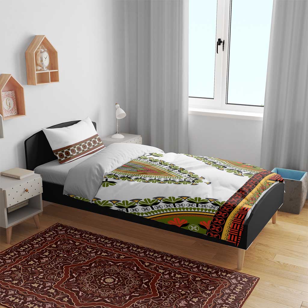 Africa Bedding Set African Dashiki Royal Gold Version LT14