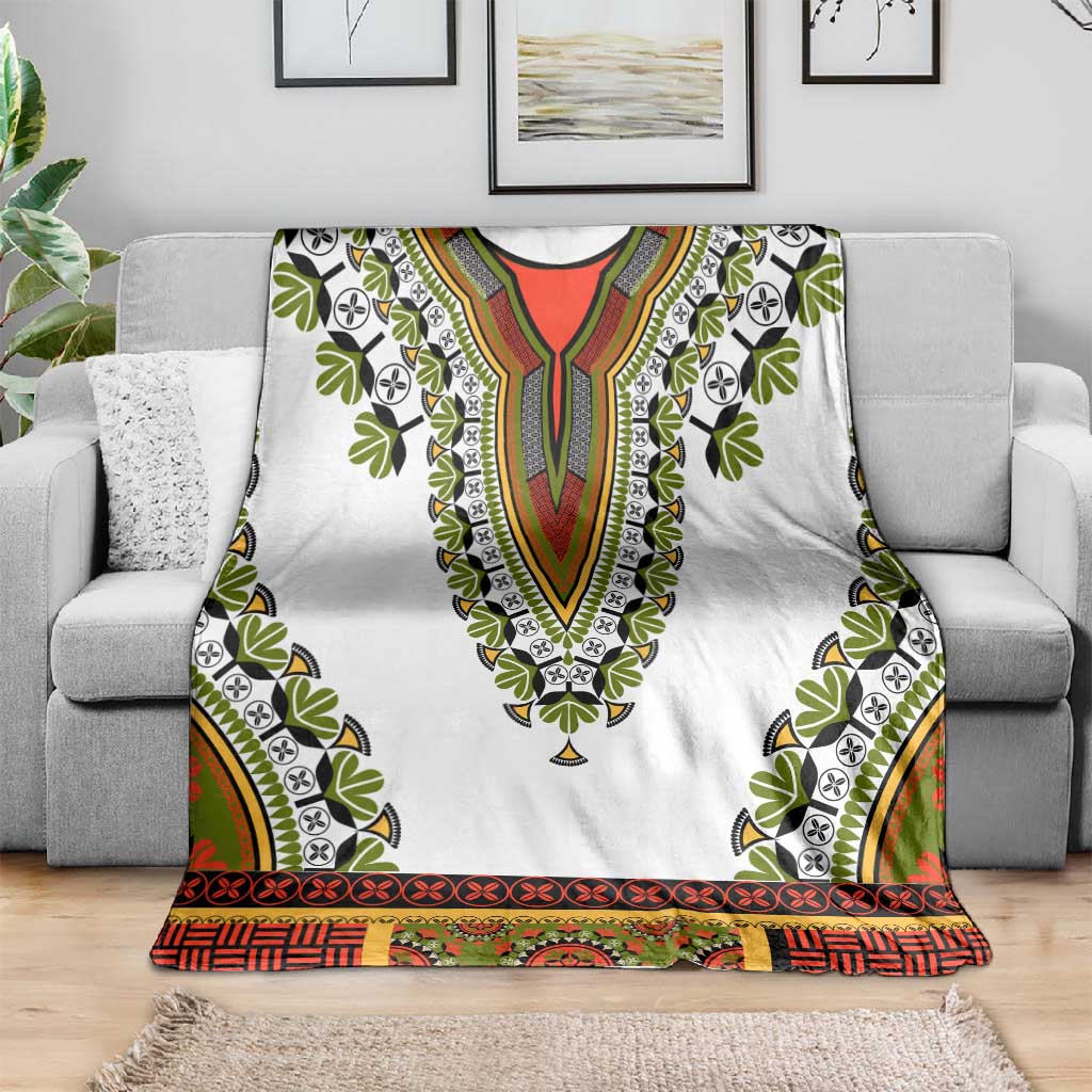 Africa Blanket African Dashiki Royal Gold Version LT14