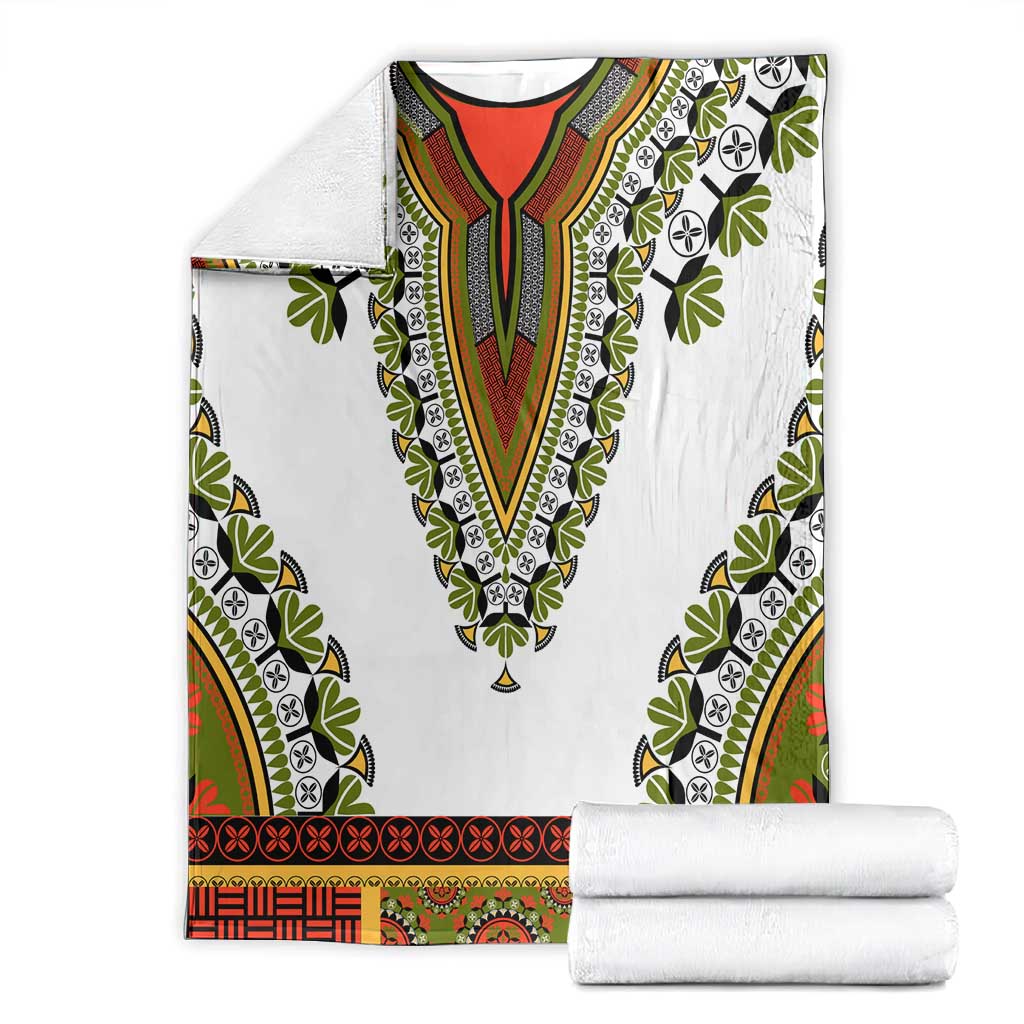 Africa Blanket African Dashiki Royal Gold Version LT14