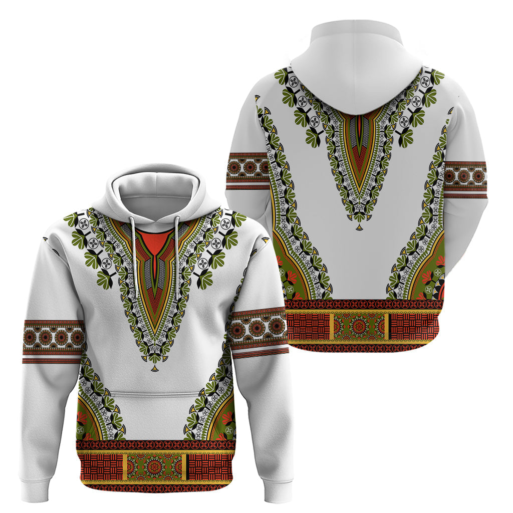 Africa Hoodie African Dashiki Royal Gold Version LT14