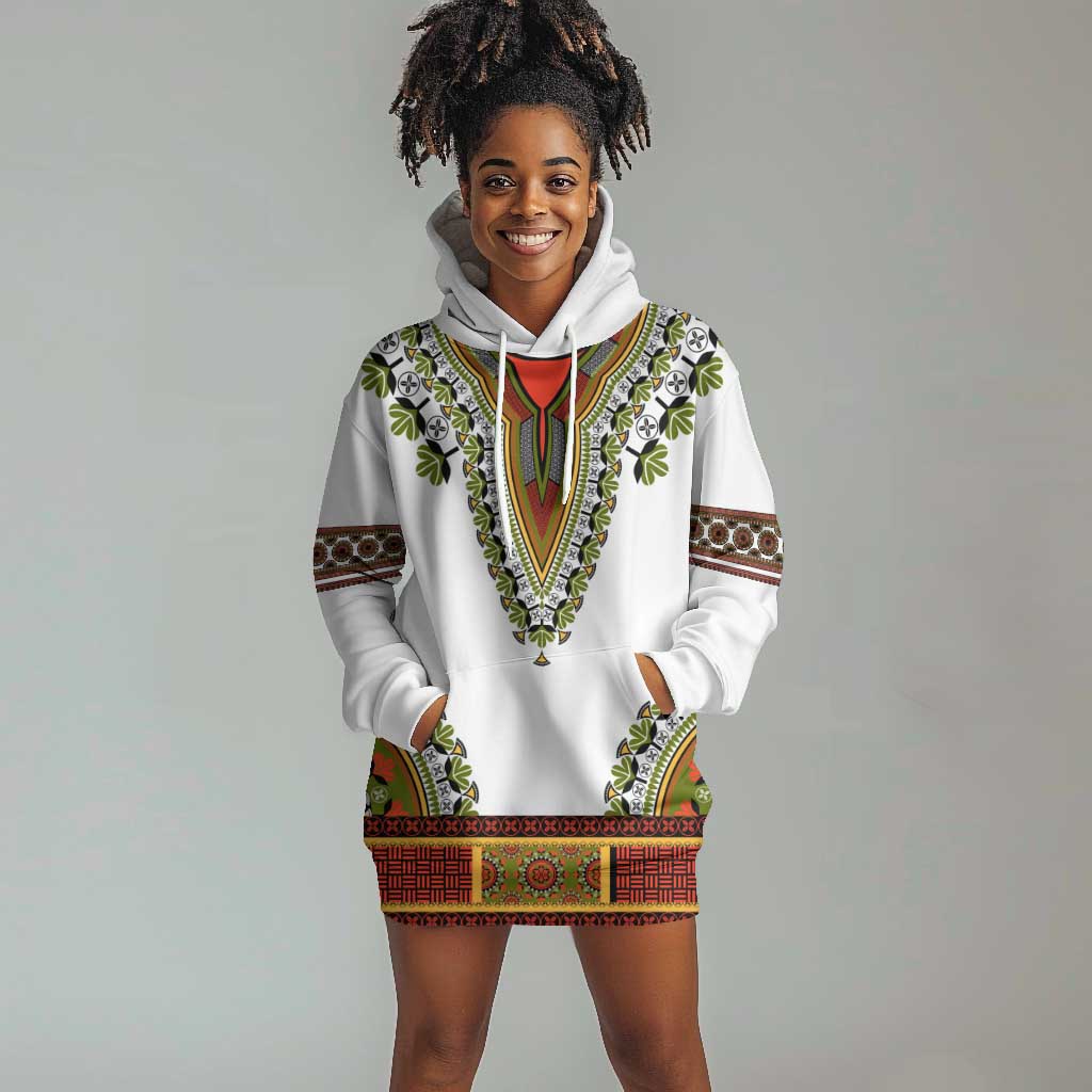 Africa Hoodie Dress African Dashiki Royal Gold Version LT14