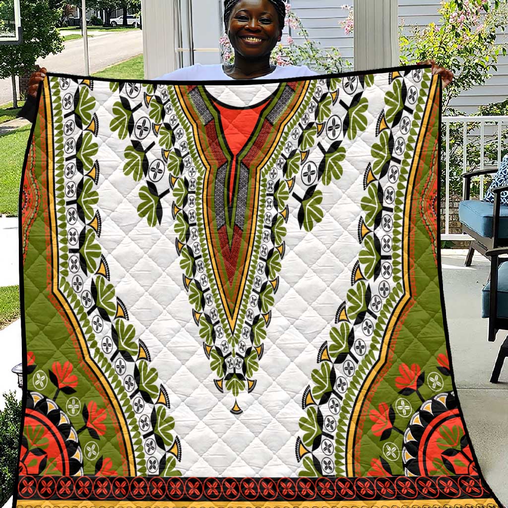 Africa Quilt African Dashiki Royal Gold Version LT14