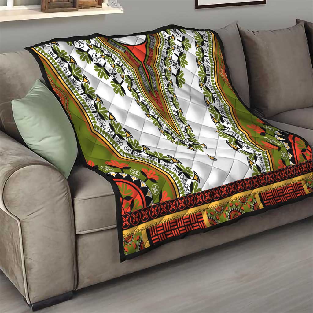 Africa Quilt African Dashiki Royal Gold Version LT14