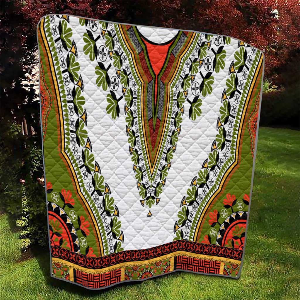 Africa Quilt African Dashiki Royal Gold Version LT14