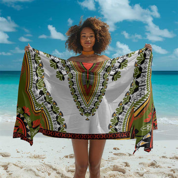 Africa Sarong African Dashiki Royal Gold Version LT14